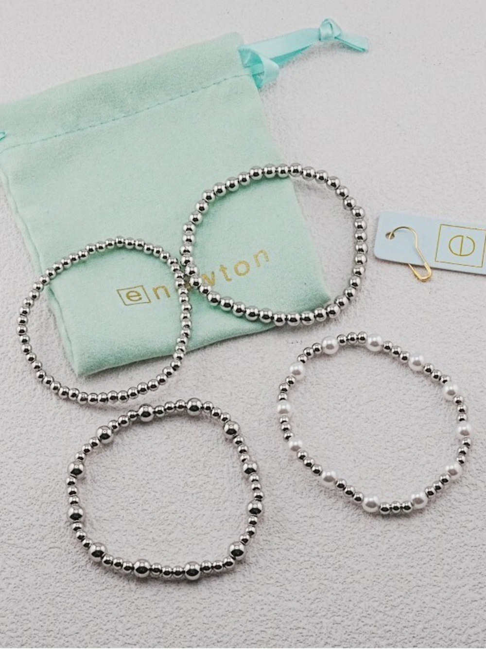 Enewton 4-Piece Silver Bracelet Set - Picture 4 of 4